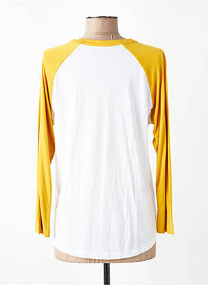 T-shirt manches longues manches longues jaune LEE COOPER femme