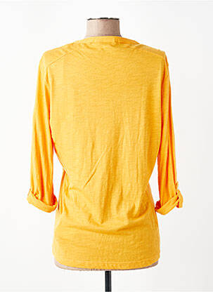 Blouse manches 3/4 manches 3/4 orange NAPAPIJRI femme
