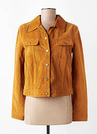 Veste casual finition intérieure doublée orange LEE femme