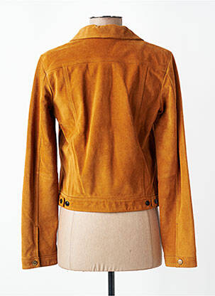 Veste casual finition intérieure doublée orange LEE femme