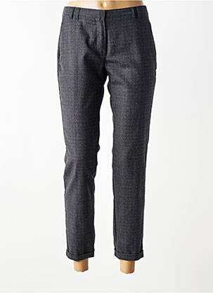 Pantalon 7/8 stretch taille normale gris ELEVENTY femme