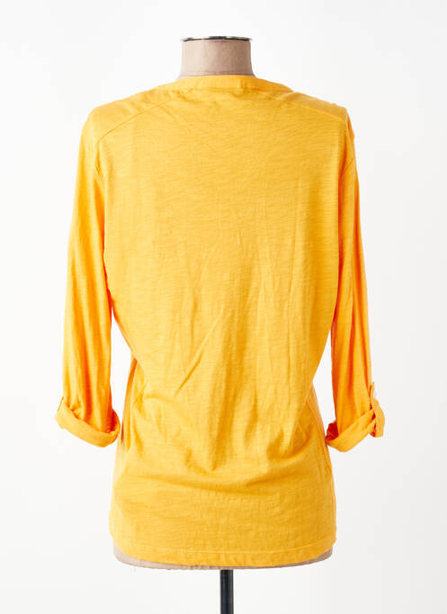 Blouse manches 3/4 manches 3/4 orange NAPAPIJRI femme