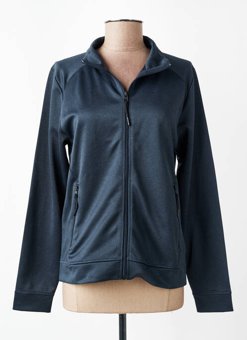 Veste casual coupe cintrée bleu TEEJAYS femme