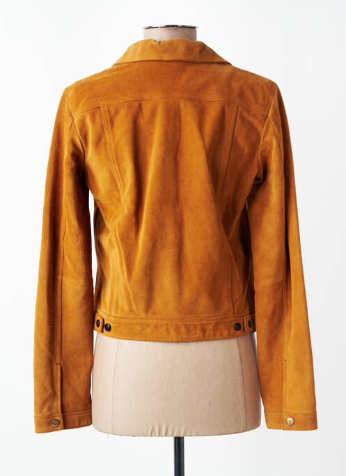 Veste casual finition intérieure doublée orange LEE femme