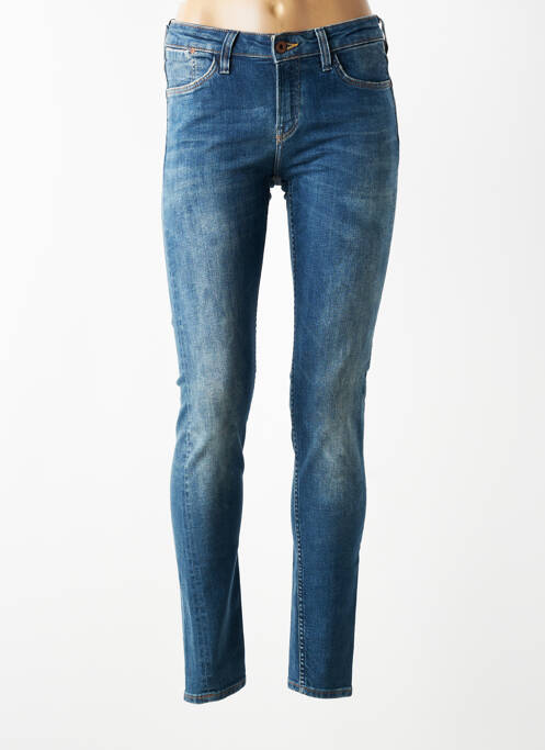 Jeans coupe slim stretch taille normale bleu LEE femme