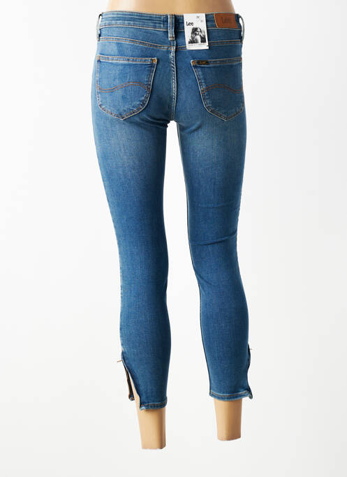 Pantacourt stretch taille normale bleu LEE COOPER femme