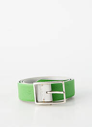 Ceinture coutures renforcées vert PAUL SMITH homme