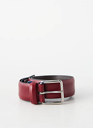 Ceinture coutures renforcées rouge ANDERSON'S femme