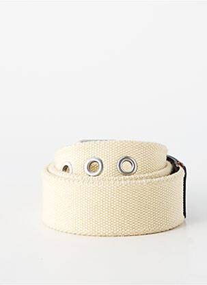 Ceinture coutures renforcées beige HUGO BOSS homme