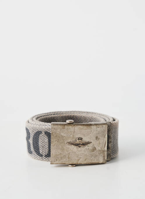 Ceinture imprimé fantaisie gris AERONAUTICA homme