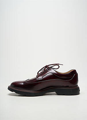 Derbies semelle amovible bout rond rouge HOGAN homme