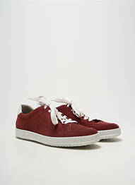 Baskets semelle amovible bout rond rouge HOGAN homme