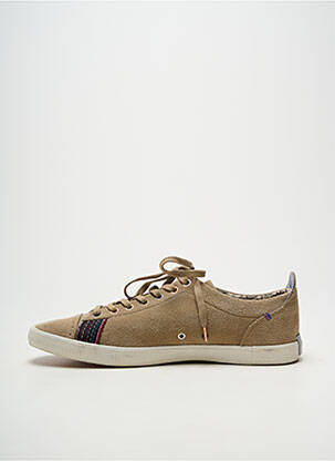 Baskets bout rond bout rond beige PAUL SMITH homme