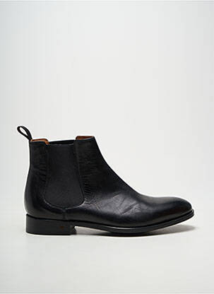 Bottines/boots semelle extérieure cuir talon bas noir PAUL SMITH homme