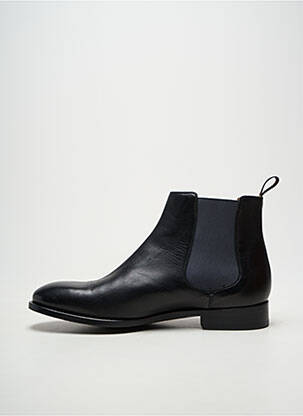 Bottines/boots semelle extérieure cuir talon bas noir PAUL SMITH homme