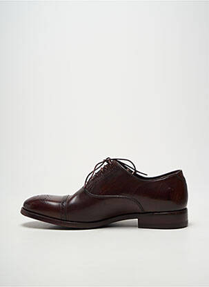 Derbies tissage satiné talon bas violet PAUL SMITH homme