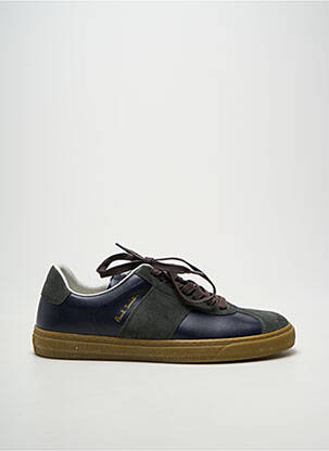 Baskets semelle amovible bout rond bleu PAUL SMITH homme