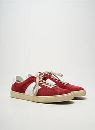Baskets semelle amovible bout rond rouge PAUL SMITH homme