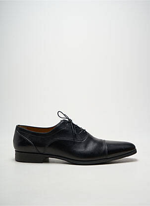 Derbies bout pointu talon bas noir SANTONI homme