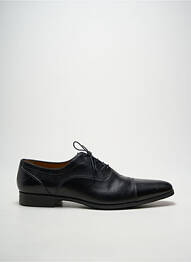 Derbies bout pointu talon bas noir SANTONI homme