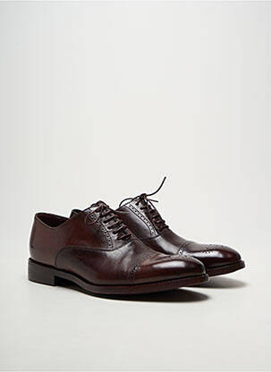 Derbies tissage satiné talon bas violet PAUL SMITH homme