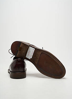Derbies  talon bas marron DELAVÈ homme