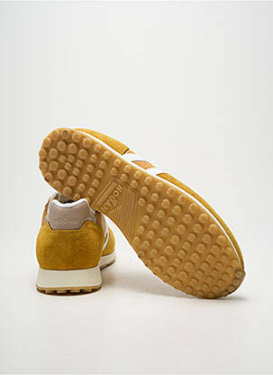 Baskets bout rond bout rond jaune HOGAN homme