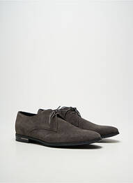 Derbies bout rond talon bas gris PAUL SMITH homme