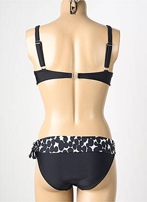Maillot de bain 2 pièces stretch haut soutien-gorge balconnet noir REGLISSE femme