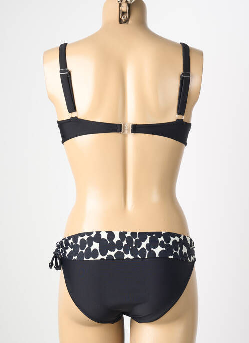 Maillot de bain 2 pièces stretch haut soutien-gorge balconnet noir REGLISSE femme