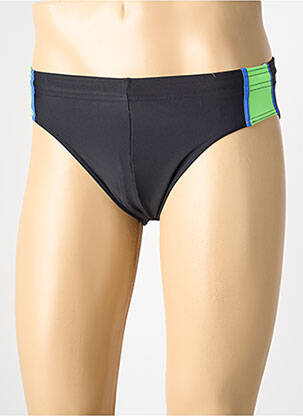 Slip de bain elastique à la taille noir REGLISSE homme
