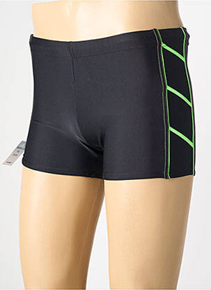 Short de bain elastique à la taille noir REGLISSE homme