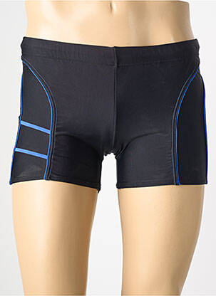 Short de bain elastique à la taille noir REGLISSE homme