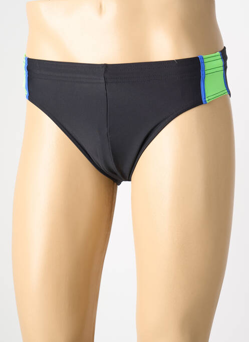 Slip de bain elastique à la taille noir REGLISSE homme
