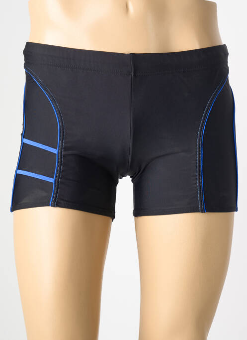 Short de bain elastique à la taille noir REGLISSE homme