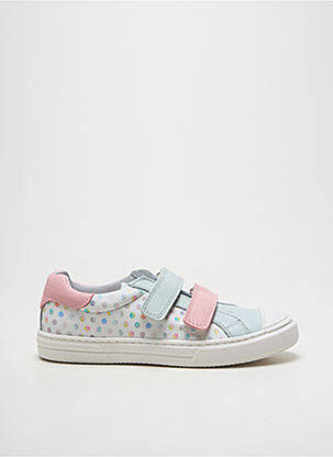 Baskets semelle amovible bout rond rose NÖRVIK fille