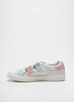Baskets semelle amovible bout rond rose NÖRVIK fille