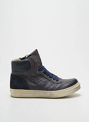 Baskets bout rond bout rond bleu TELYOH garçon