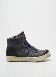 Baskets bout rond bout rond bleu TELYOH garçon