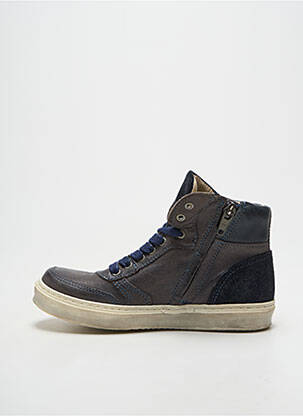Baskets bout rond bout rond bleu TELYOH garçon