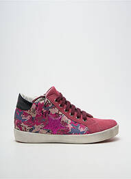 Baskets voute plantaire bout rond rose NATURINO fille