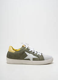 Baskets semelle amovible bout rond vert STONES AND BONES garçon