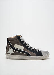 Baskets bout rond bout rond noir LUNELLA garçon