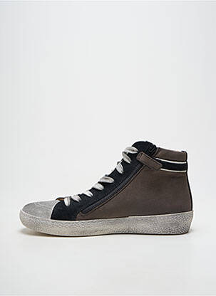 Baskets bout rond bout rond noir LUNELLA garçon
