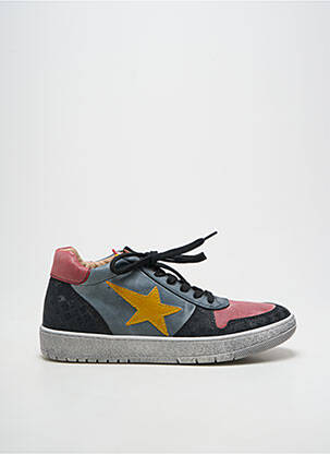 Baskets bout rond bout rond noir LUNELLA garçon