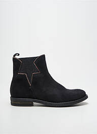 Bottines/boots talon bas talon bas noir ACEBOS fille