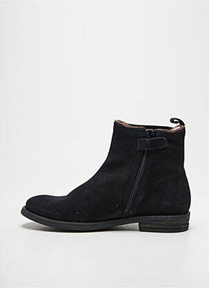 Bottines/boots talon bas talon bas noir ACEBOS fille