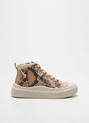 Baskets bout rond bout rond beige ROMAGNOLI fille