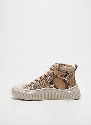 Baskets bout rond bout rond beige ROMAGNOLI fille