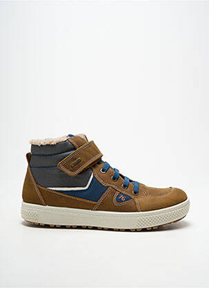Baskets fourrée bout rond bleu PRIMIGI homme